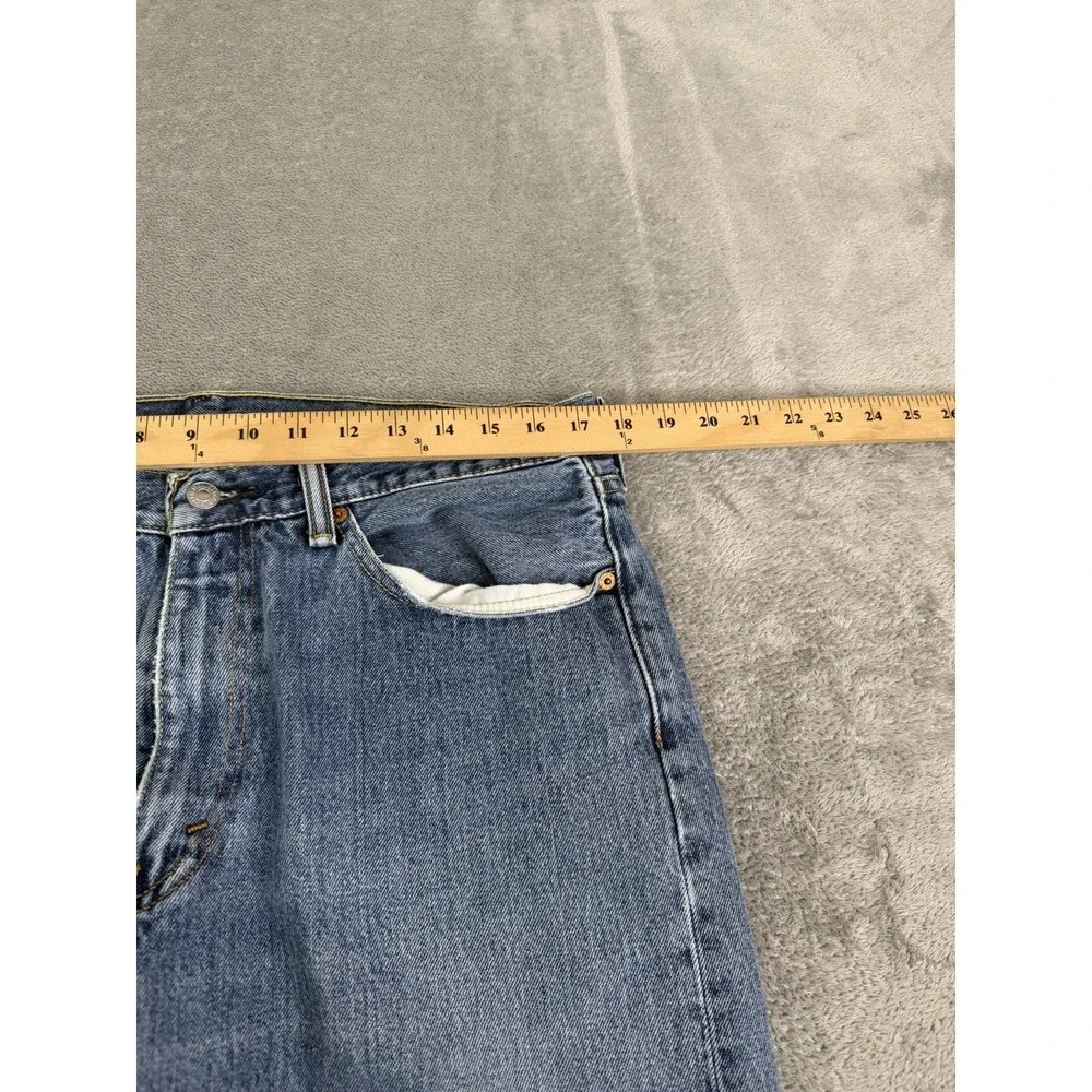 Levi's 505 Regular Fit Straight Jeans Men's Size 36X30 Blue